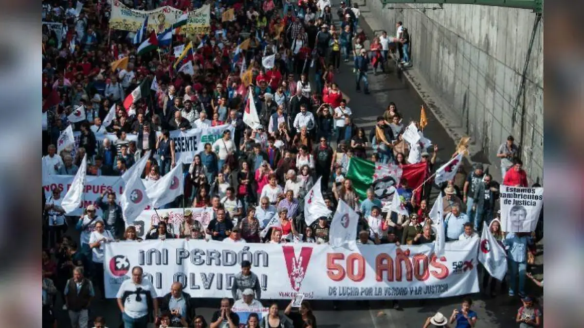 marcha 2 octubre CUARTOSCURO archivo